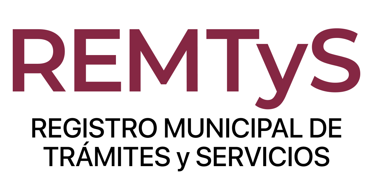 Registro municipal de Trámites y Servicios